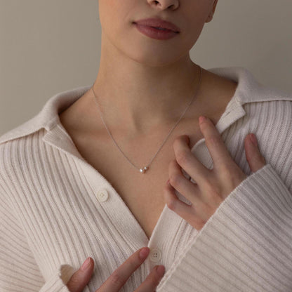Sophie Twin Pearl Necklace